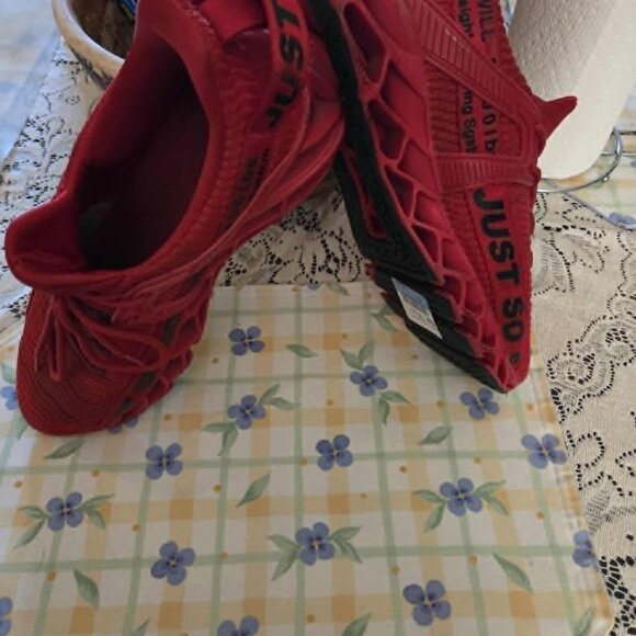 Just So So Athletic Sneakers light Weight Breathable Sports Shoes Size 11.5/ EU - Picture 9 of 15